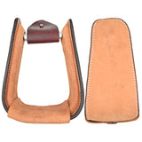 Scott Thomas Saddlery Roughout Stirrups