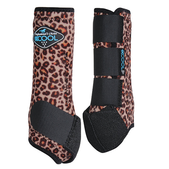 Professional's Choice Limited Edition 2XCool Sports Medicine Boot Fronts- Leopard