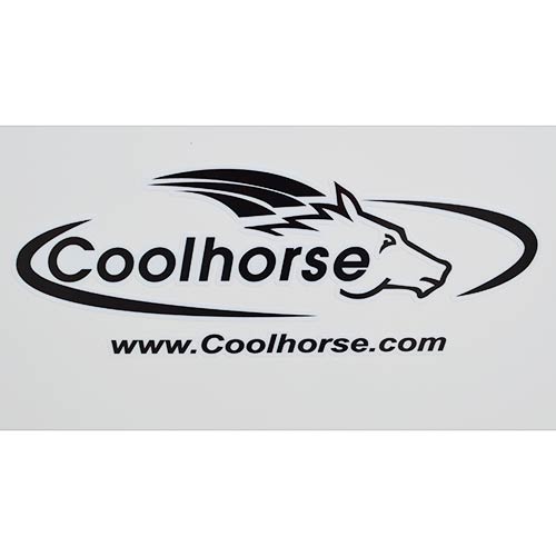 Coolhorse Medium Sized Logo Trailer Decal  16 in.  x 6 in.