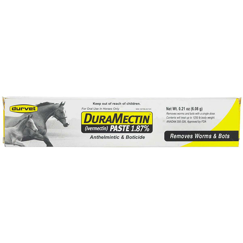 Durvet DuraMectin 1.87% Ivermectin Horse Wormer Paste