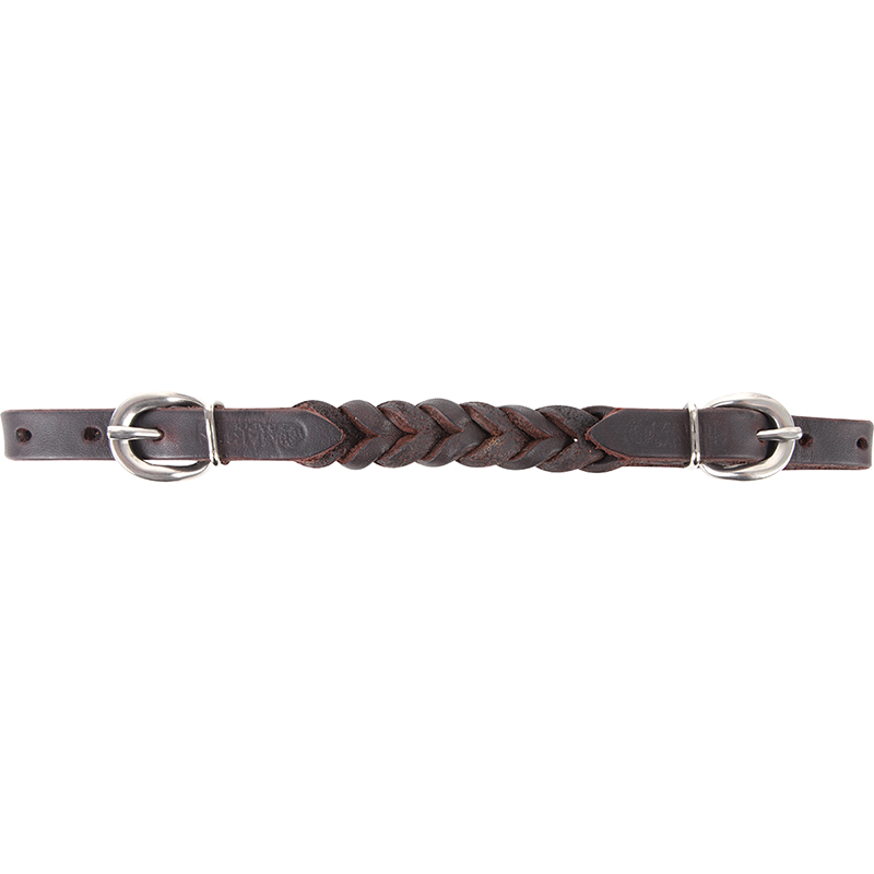 Martin Saddlery Latigo Curb Strap with Blood Knots